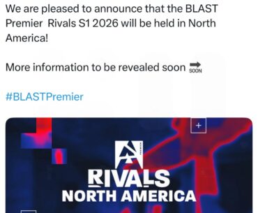 BLAST Premier Rivals S1 2026 will be held in North America