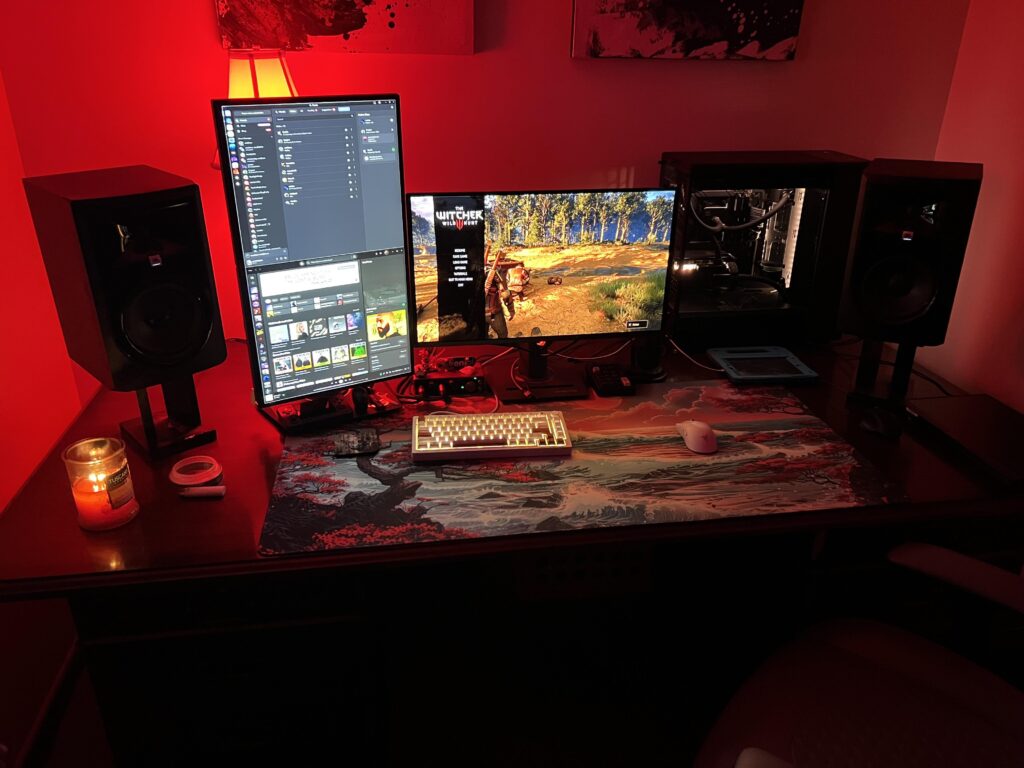 New setup is a vibe