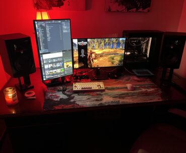 New setup is a vibe