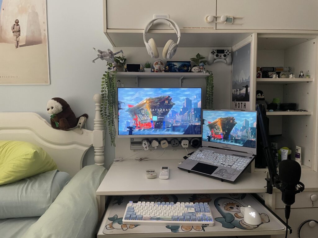 Better picture of my setup!!