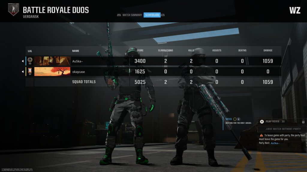 Win with no damage whatsoever