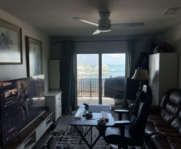 Bought a condo, tight on space but making it work and got a nice view.