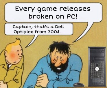 Complaining about ports when your on potato hardware be like