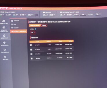 How is my memory latency? R9 5900XT, 3733MHz CL16, OCCT