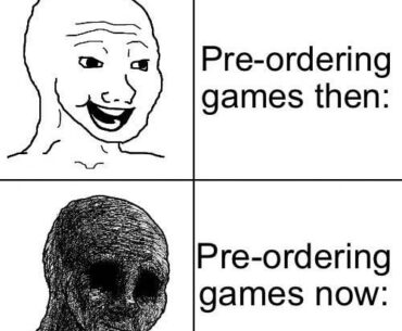 Why is pre-ordering games like this now…