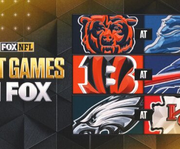 2025 NFL schedule release: Ranking the 11 best games on FOX