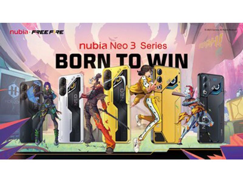 Born to Win: nubia Neo 3 series named Official Co-Branded Gaming Smartphone for Garena Free Fire Born to Win: nubia Neo 3 series named Official Co-Branded Gaming Smartphone for Garena Free Fire