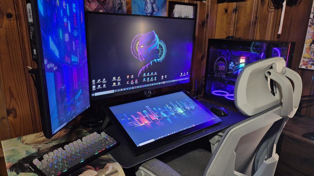 My Sculpting/Gaming Setup