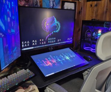My Sculpting/Gaming Setup