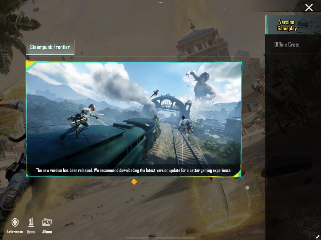 Why cant I still not download the new event?