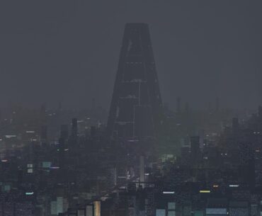 Just wanted to share this cyberpunk style city I created