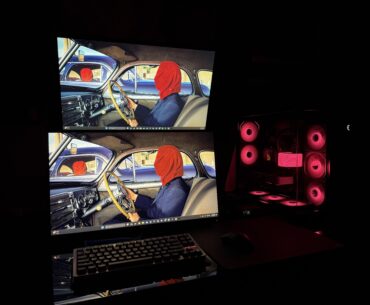 my newly updated battle station