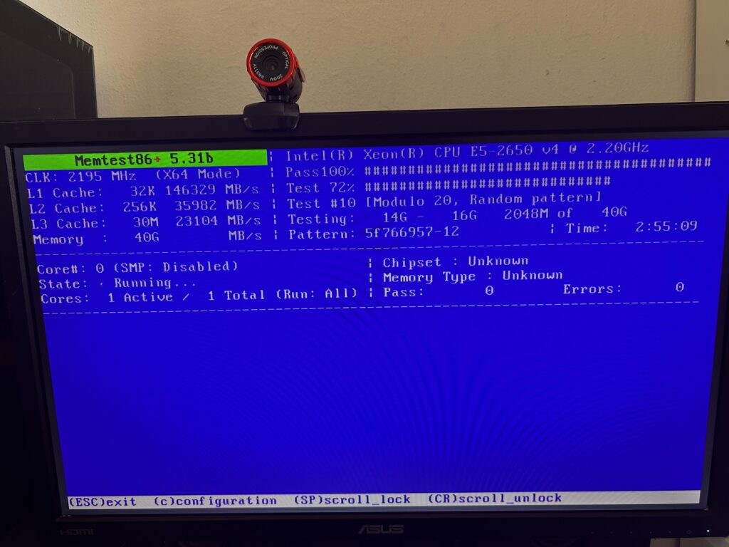 Memtest86+ Memtest86+