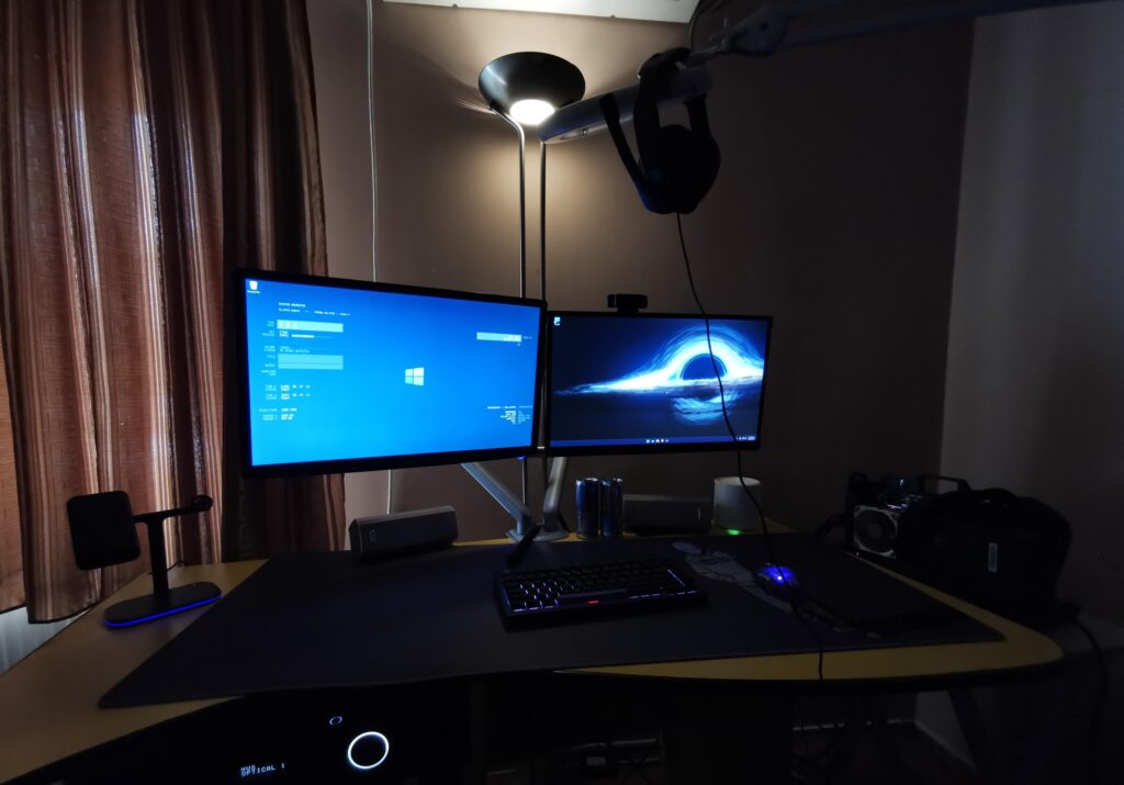 The battlestation came together at last.