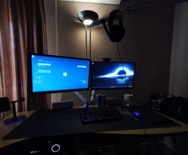 The battlestation came together at last.
