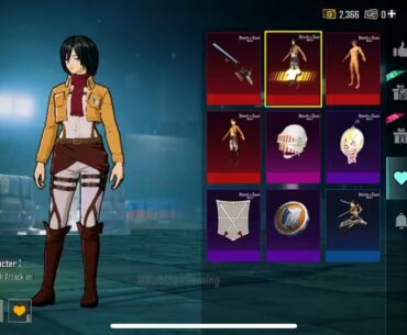 You can turn cell shading on for the new attack on titan skins! Thats sick