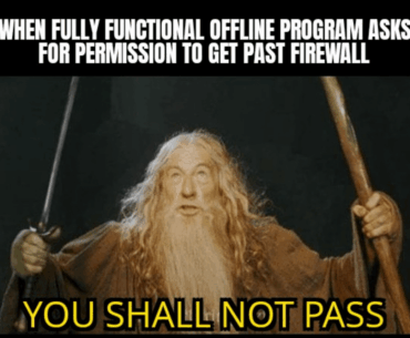 Shan't Pass