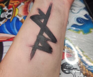 I got the Edgerunners symbol on my arm now