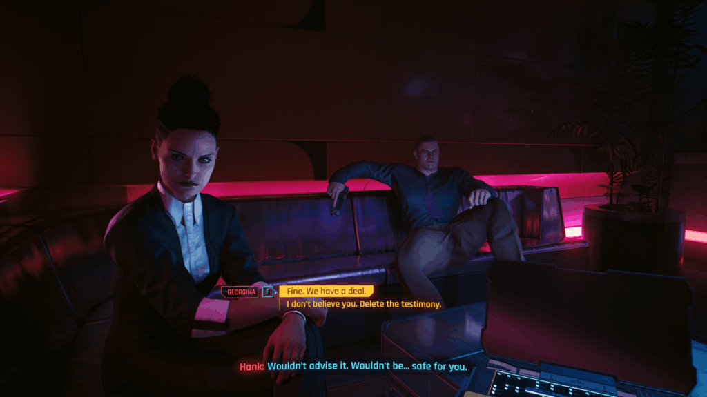 Michael's a scumbag, but what do you do?