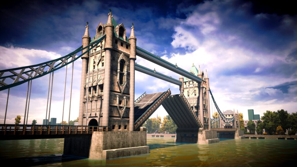 I tried making London's Tower Bridge in Far Cry 5!