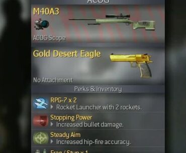 The best class in Call of Duty history