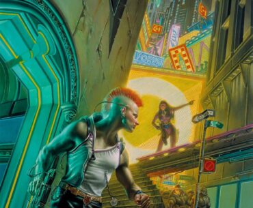 "Cyberpunk 2020: The Ravengers" (1994) by Donato Giancola [ 1313x2000 - 692 kb Jpeg ]