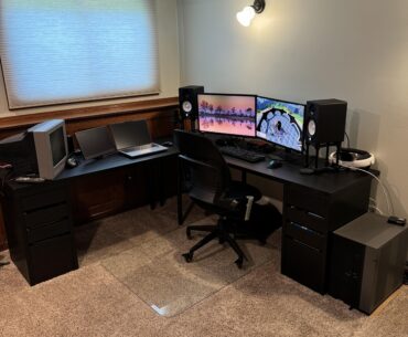 Just finished managing the cables
