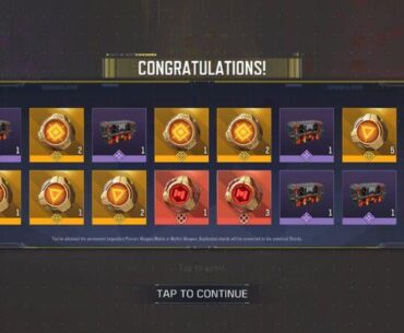 Whenever you received shards for weapon skins that you already owned, they’ll all automatically be converted into “Universal Shards” for future usages