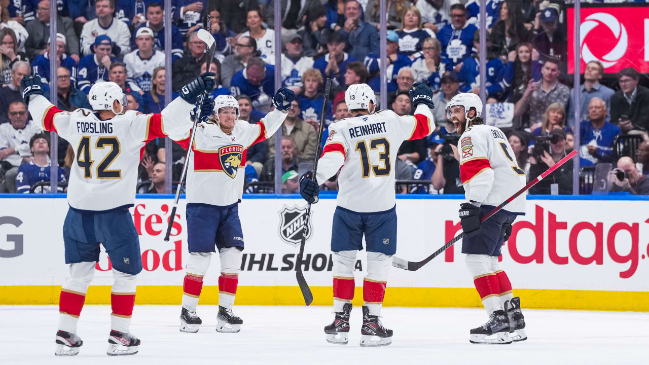 Panthers score 6, push Maple Leafs to brink with Game 5 victory Panthers score 6, push Maple Leafs to brink with Game 5 victory
