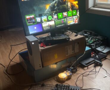 My very old shittybattlestation