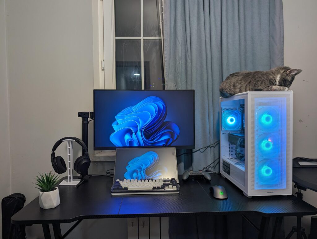 New minimalistic setup