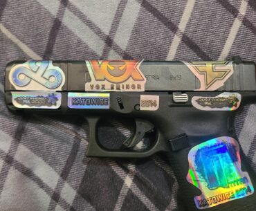 Stickers didn't go as planned....