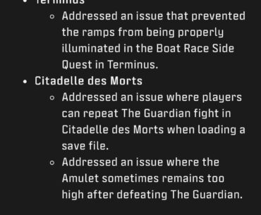 All Patch Notes For Season 4