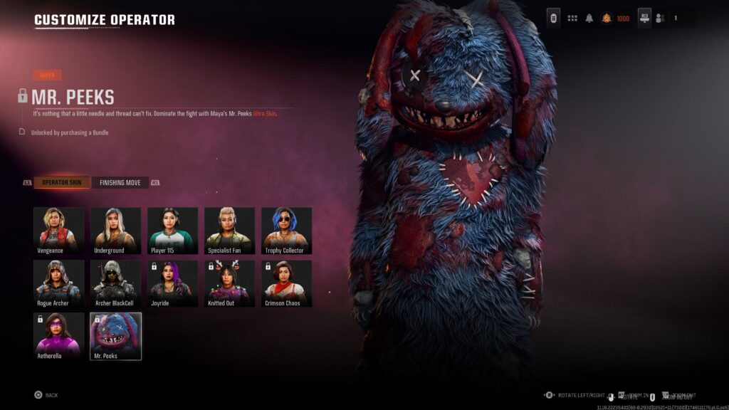 I like Maya, but can the other characters get a skin??