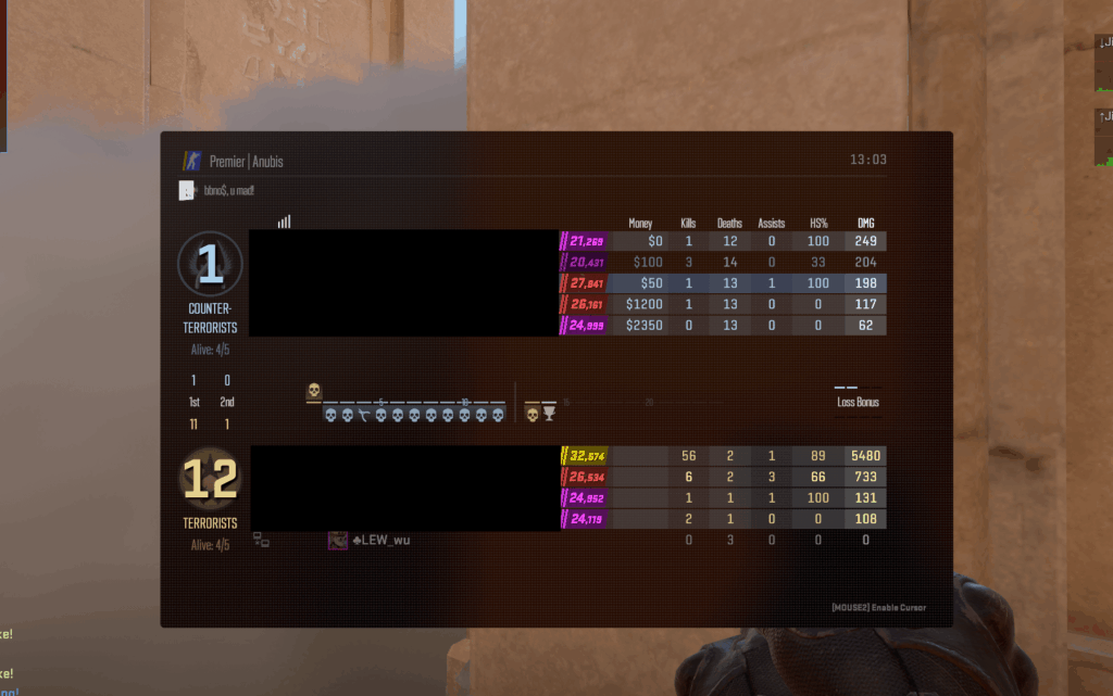 How does this kind of score not trigger a VAC live? They aren't even ...