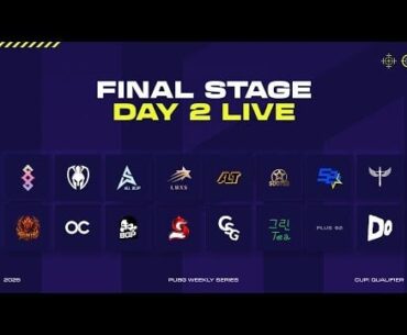 QUICK!! ITs happening. Match 11 2025 PWS: CUP QUALIFIER FINAL STAGE DAY 2