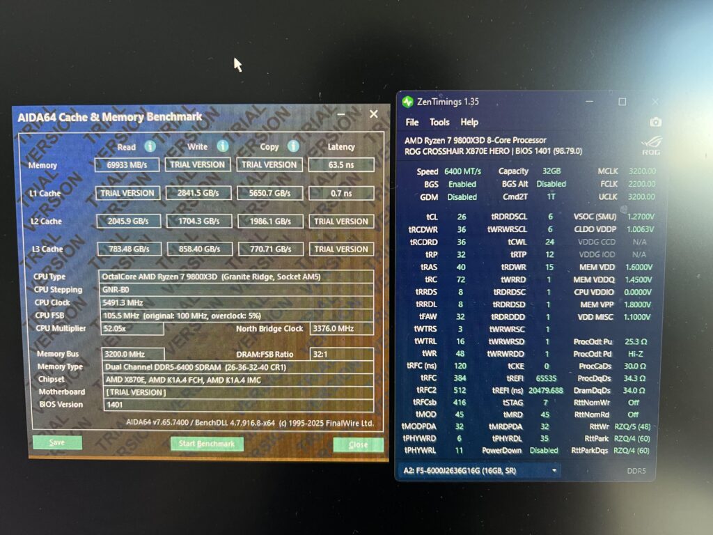 G skill cl26 6000