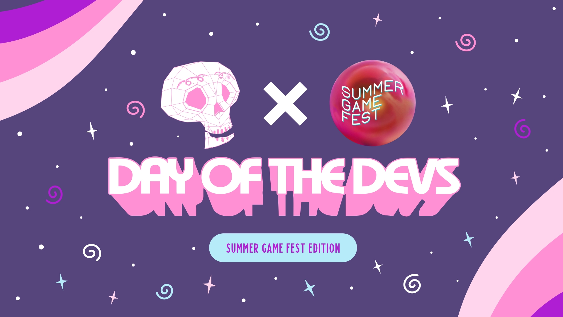 Day of the Devs' showcase art for Summer Game Fest 2025.