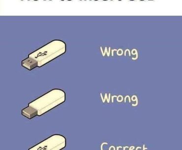 How to insert USB :