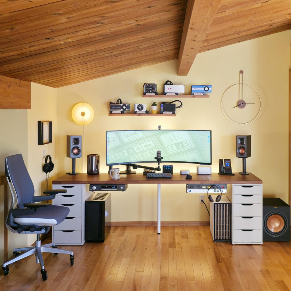 Currently unemployed, so I've been organizing and improving my battlestation