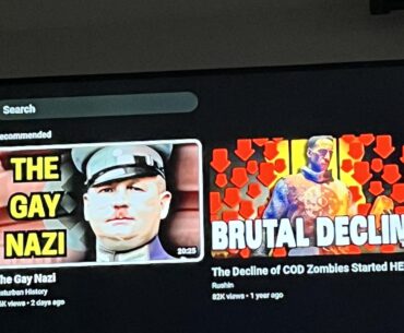 Quite ironic placement