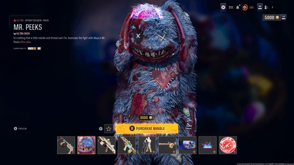 Sad it didn’t came with a wonder weapon skin