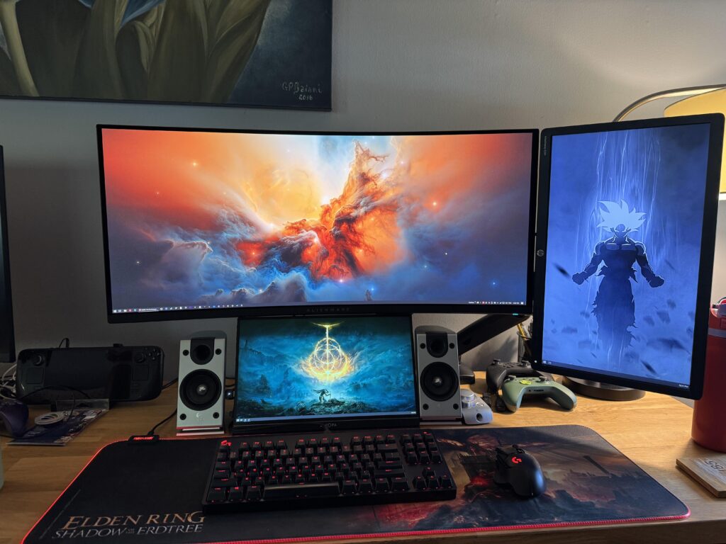 Finally satisfied with my setup, for now!