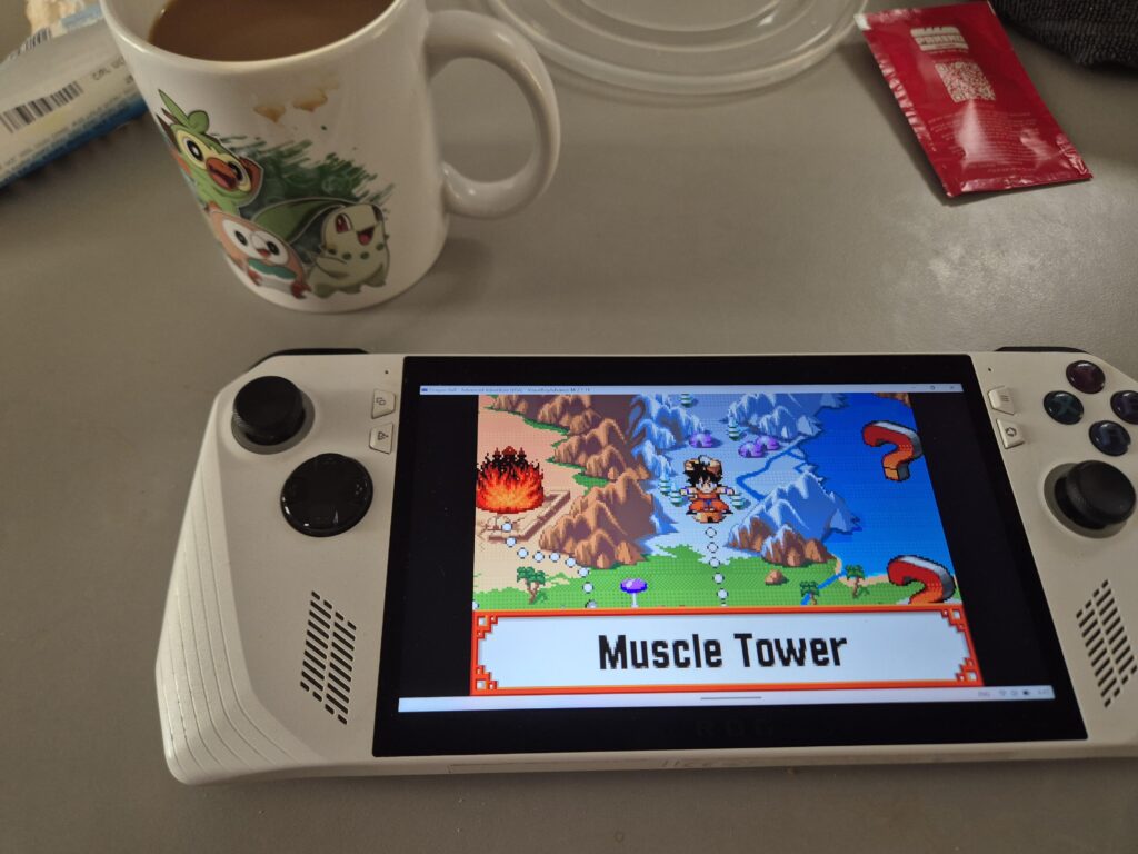 Game morning gba emulator on rog ally