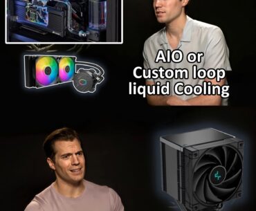 Chad aircooler vs virgin AIO