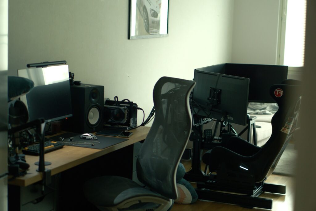 My living room space