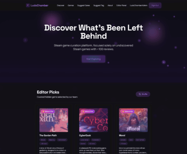 I built a platform to help hidden gem games get the attention they deserve