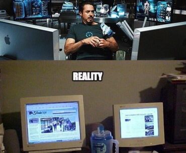 Setting up Multiple Monitors be like :
