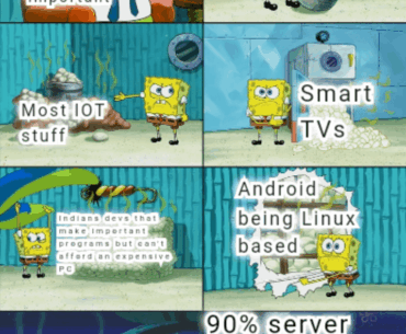 People doesn't understand that they actually use Linux