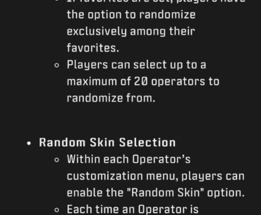 I feel like this is a decent feature if you’re indecesive about your operator & their skin